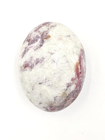 Sparkly Unicorn Stone Palm Stone (Pegmatite) – Calm, Comfort & Emotional Healing Crystal, 90g