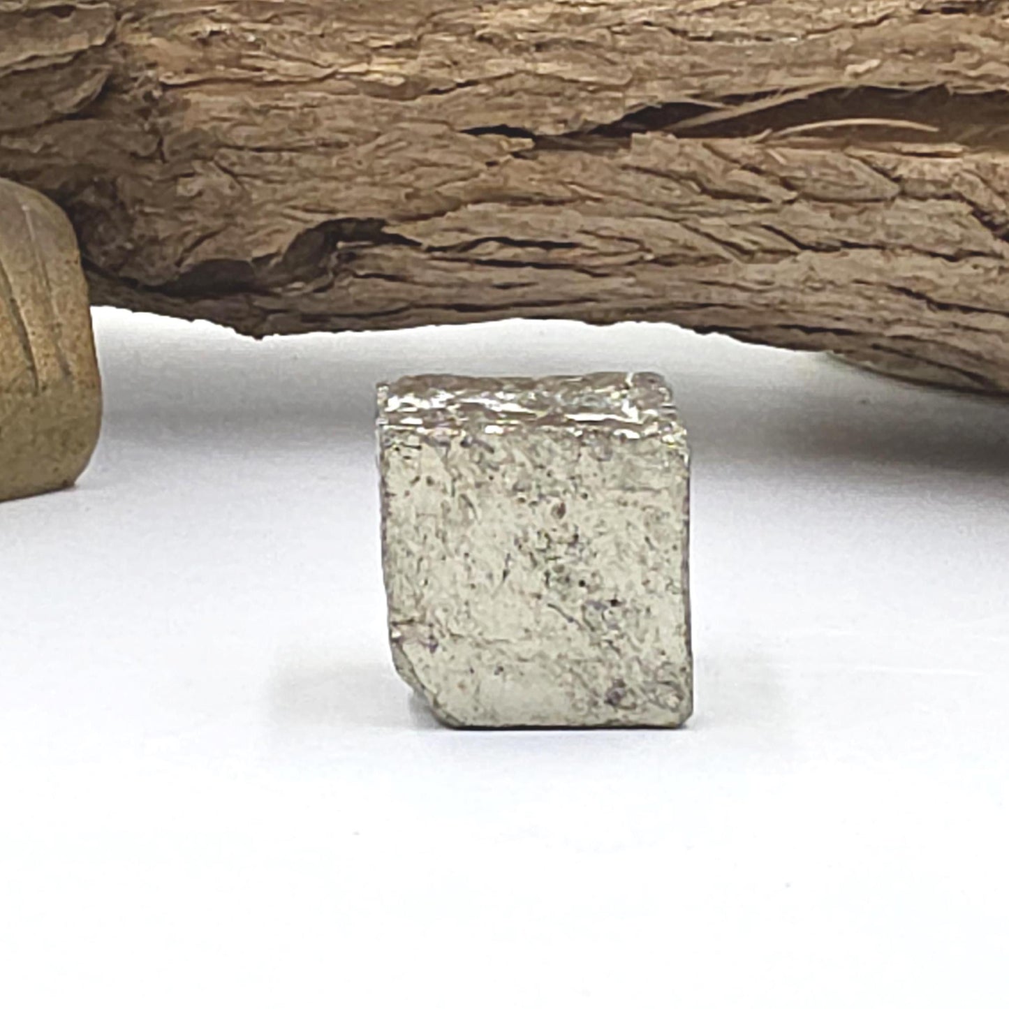 Pyrite Crystal Cube – Abundance, Protection & Confidence Stone | Natural Golden Pyrite, 55g