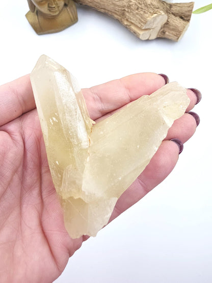 Raw Citrine Cluster – Natural Golden Quartz for Abundance, Joy & Manifestation Energy, 160g