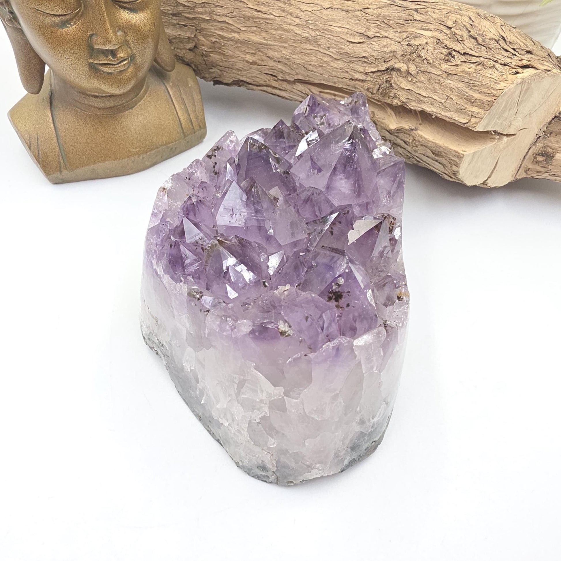 Large Amethyst Rutilated Quartz Cluster – Spiritual Clarity, Amplified Energy & Intuitive Insight Crystal, 1740g