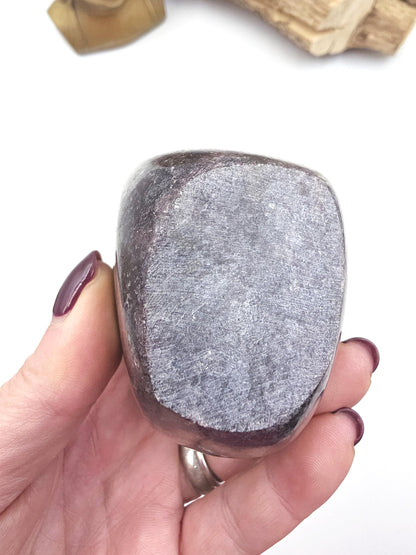 Dark Lepidolite Freeform – Stress Relief, Emotional Balance & Calming Healing Crystal, 665g
