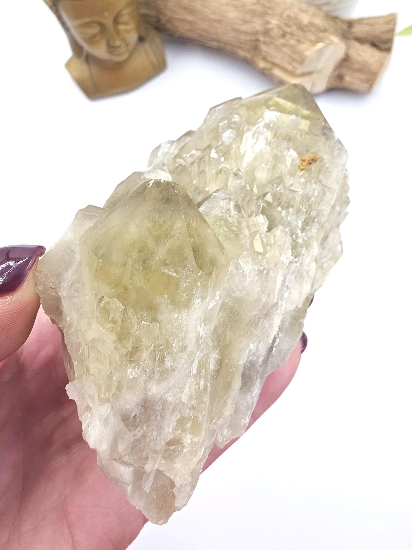 Raw Citrine Pineapple Cluster – Abundance, Joy & High-Vibration Solar Energy Crystal, 545g