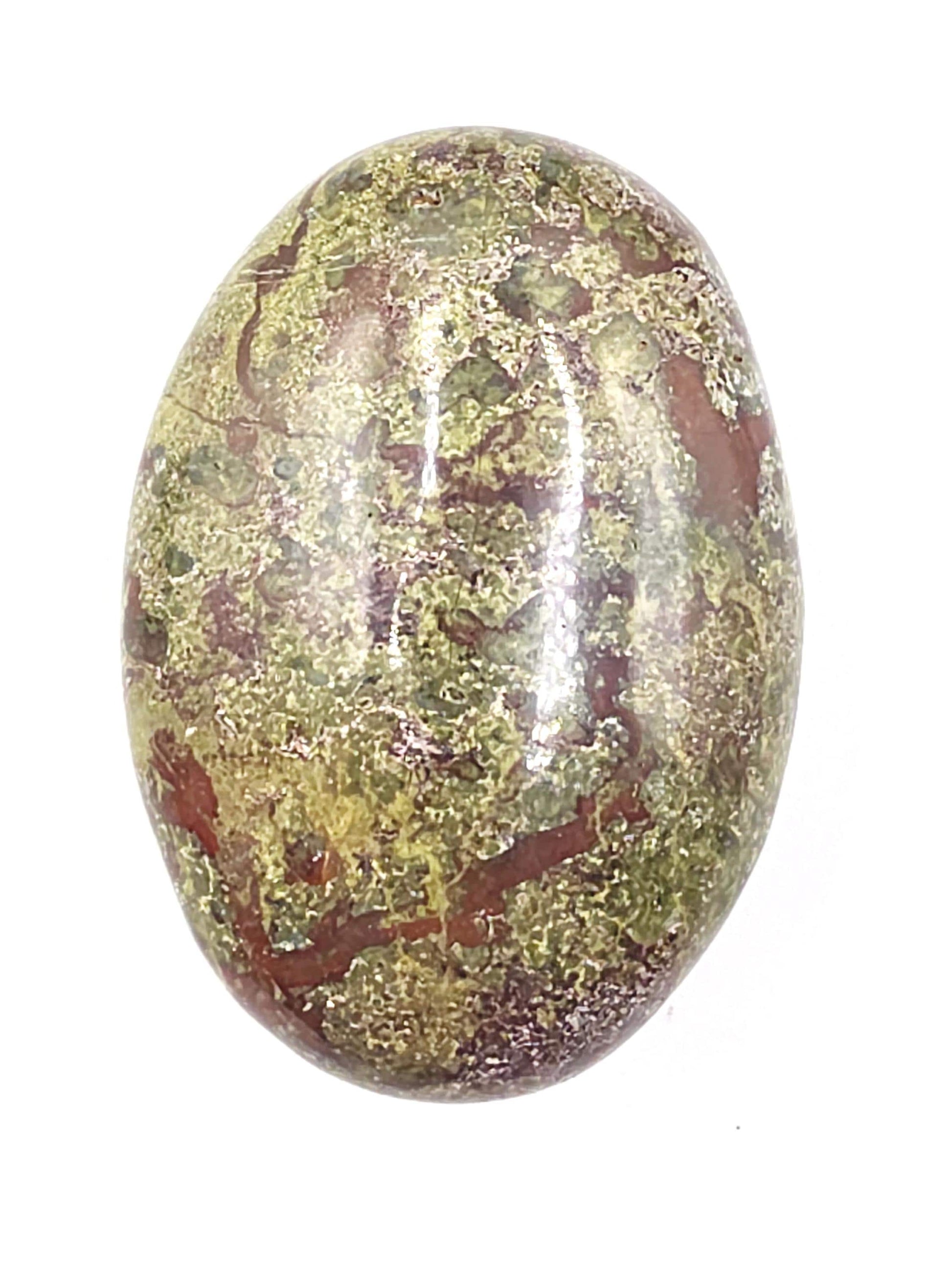 Dragon's Blood Palm Stone - Courage & Vitality Healing Crystal, 105g
