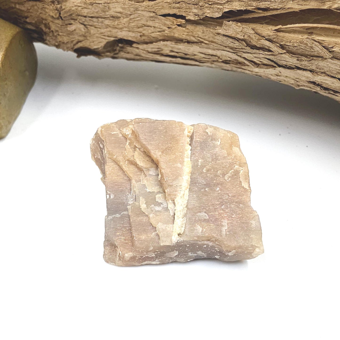 Raw Skeletal Moonstone Specimen – Intuition, Feminine Energy & Lunar Wisdom Crystal, 35g