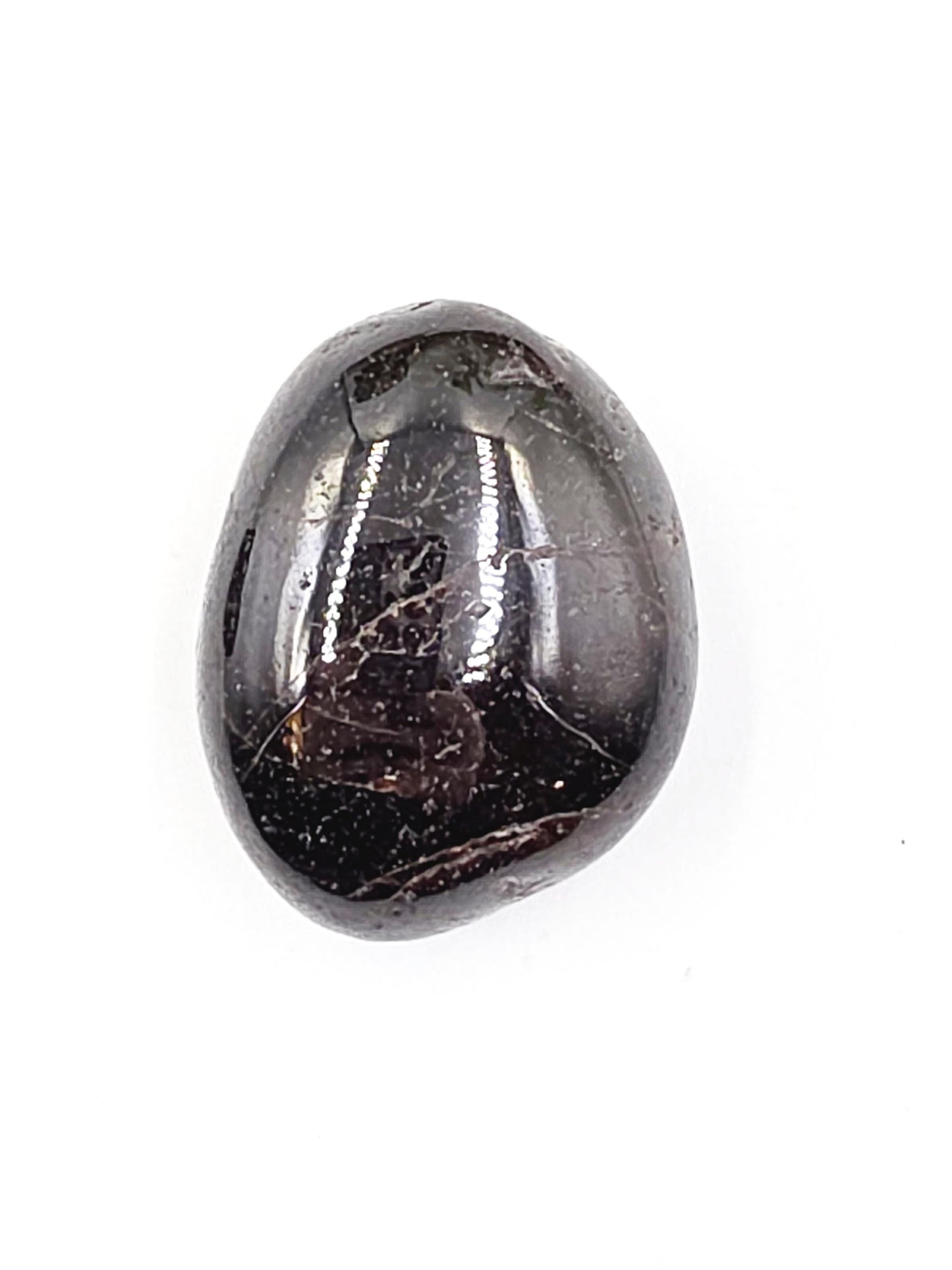 Garnet Palm Stone - Passion, Strength & Grounding Crystal, 70g