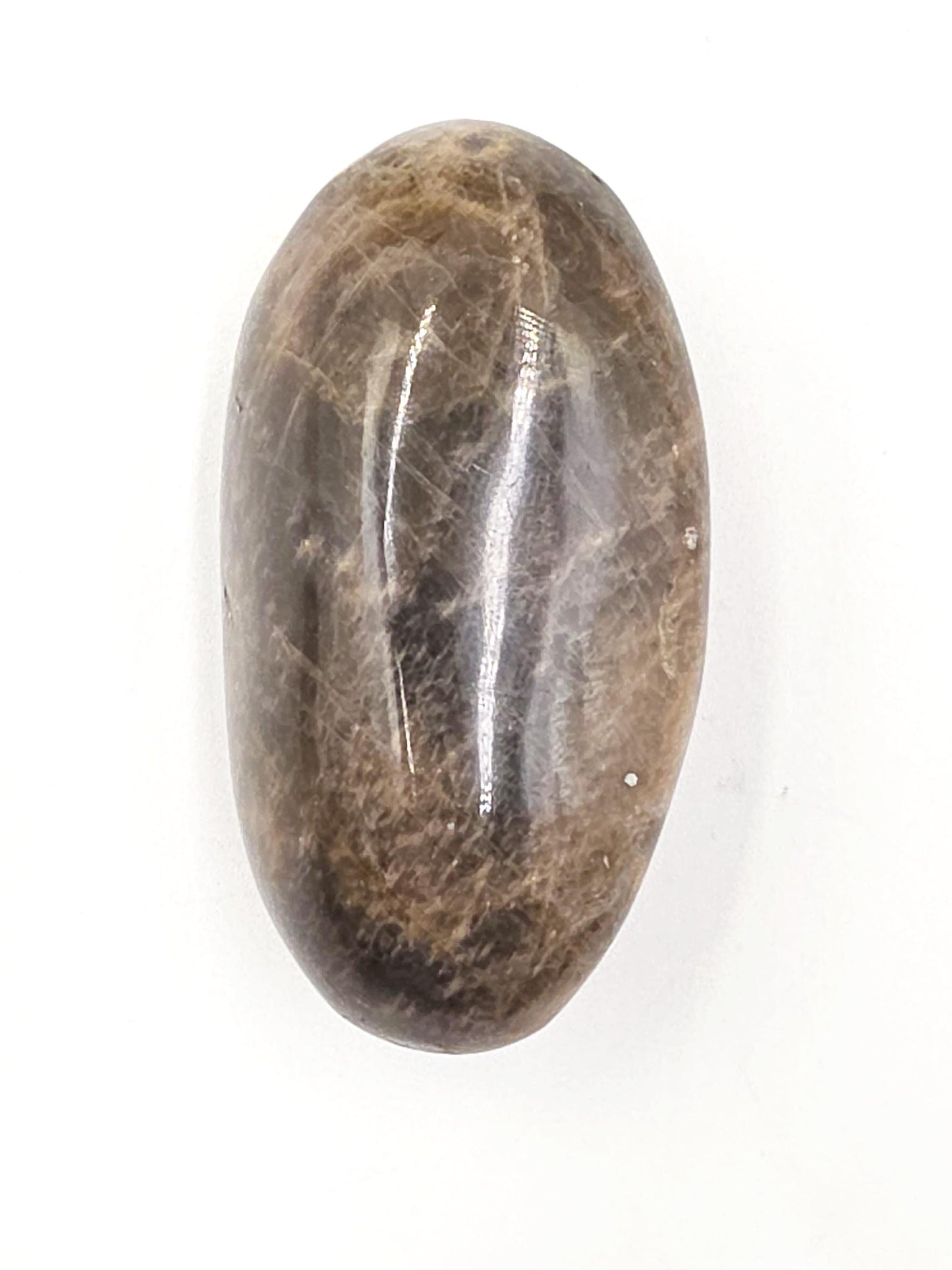 Black Moonstone Palm Stone – Intuition, Emotional Balance & Protective Grounding Crystal, 75g