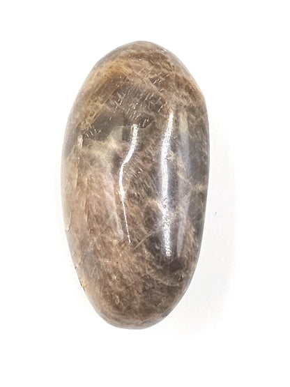 Black Moonstone Palm Stone – Intuition, Emotional Balance & Protective Grounding Crystal, 75g