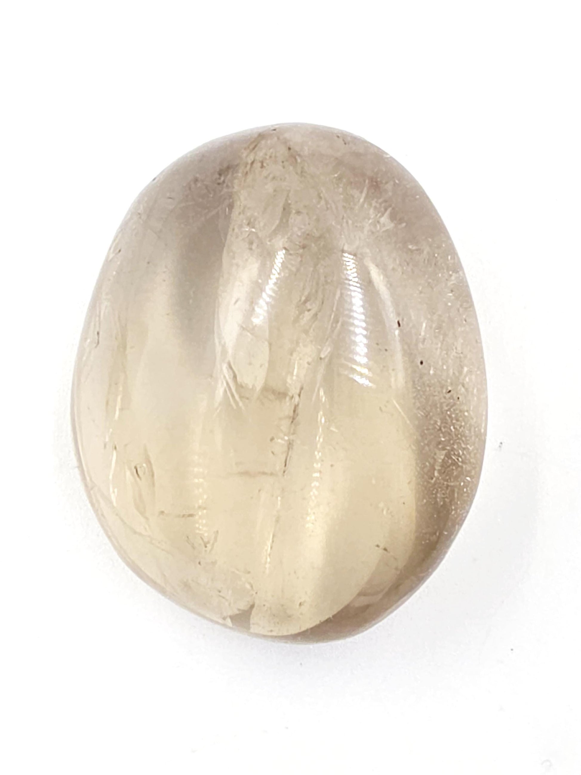 Smoky Quartz Palm Stone - Grounding & Protection Crystal, 75g