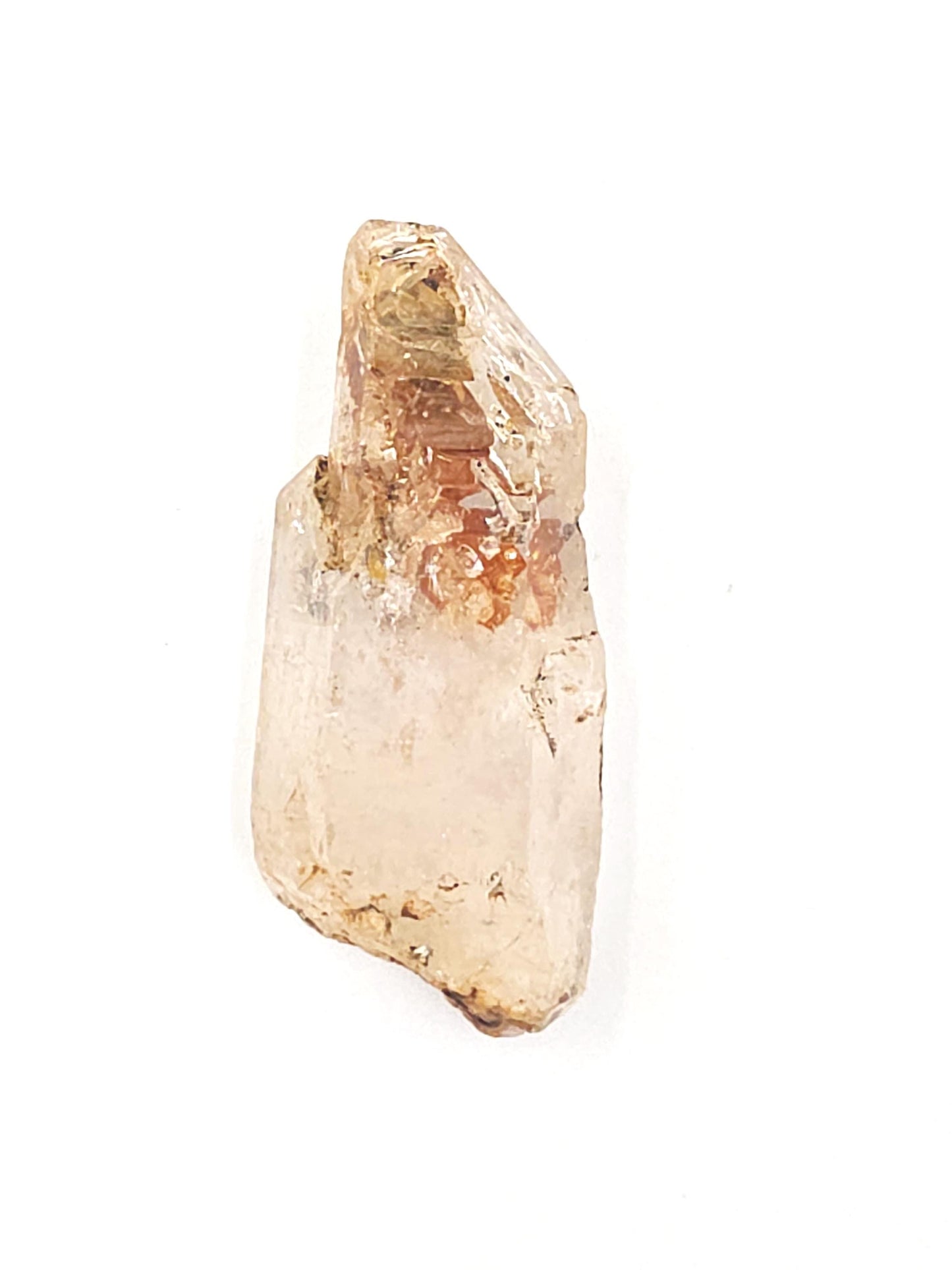Skeletal Quartz Specimen with Rainbows – Transformation, Grounding & High-Vibration Crystal - 30g