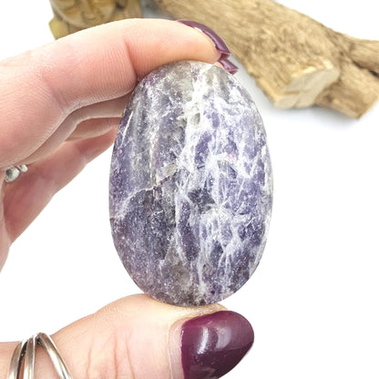 Unicorn Stone Palm Stone (Pegmatite) – Calm, Comfort & Emotional Healing Crystal, 75g