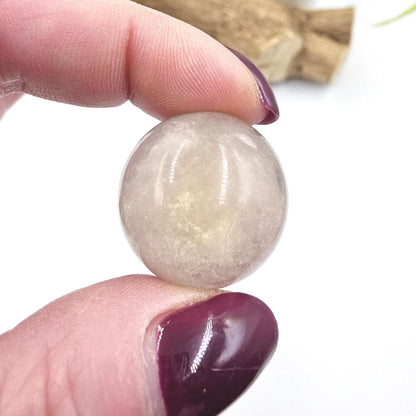 Fluorite Mini Sphere - Focus and Clarity Healing Crystal Ball, 26mm