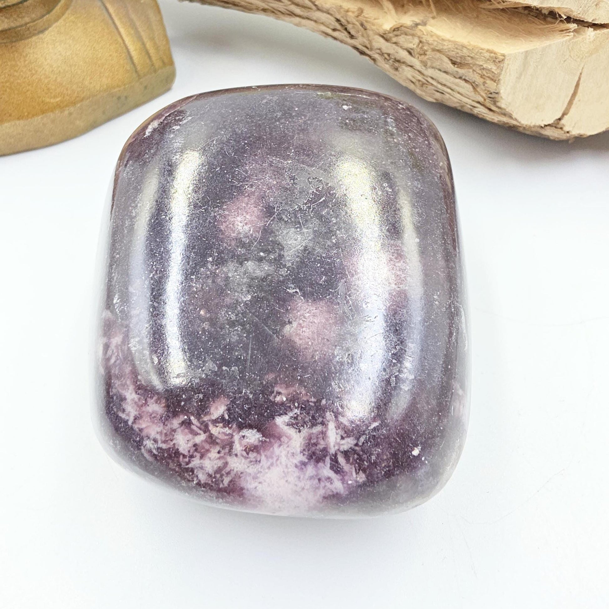 Dark Lepidolite Freeform – Stress Relief, Emotional Balance & Calming Healing Crystal, 625g