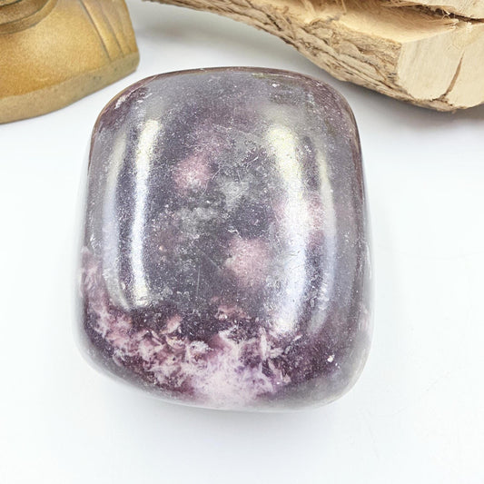 Dark Lepidolite Freeform – Stress Relief, Emotional Balance & Calming Healing Crystal, 625g