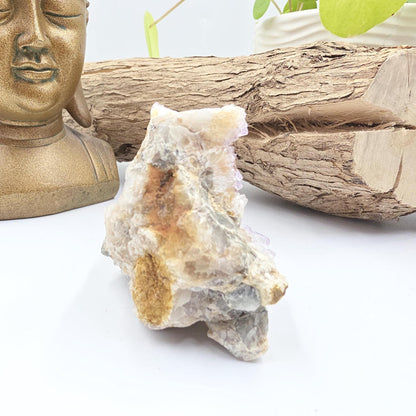 Amethyst Spirit Quartz Cluster - Spiritual Protection, Harmony & High-Vibration Healing Crystal, 209g