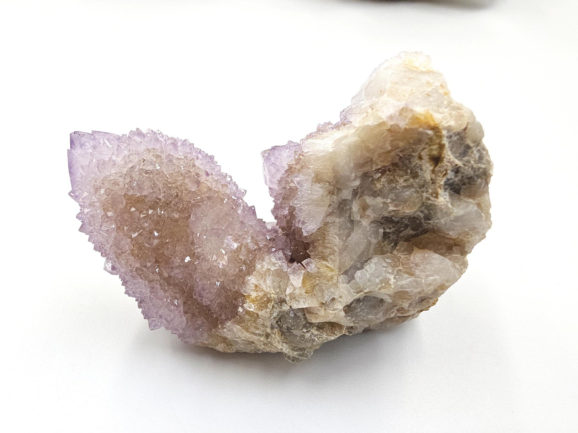 Amethyst Spirit Quartz Cluster - Spiritual Protection, Harmony & High-Vibration Healing Crystal, 209g