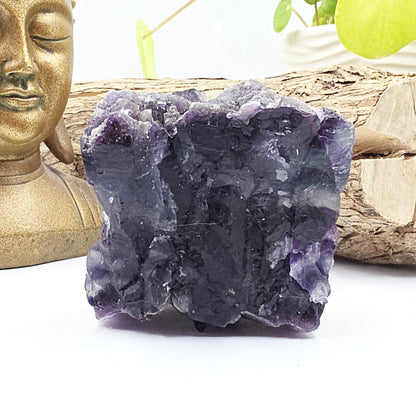 Raw Fluorite Specimen – Mental Clarity, Focus & Natural Protective Energy Crystal, 470g