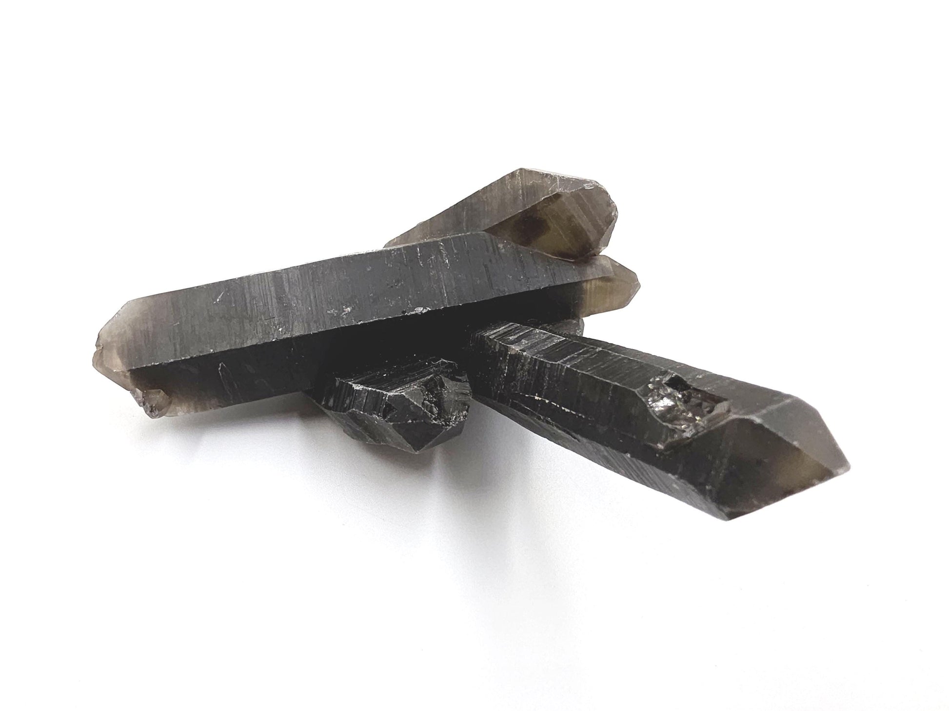 Dark Smoky Quartz Raw Cluster – Deep Grounding, Protection & Energy Cleansing Crystal, 230g