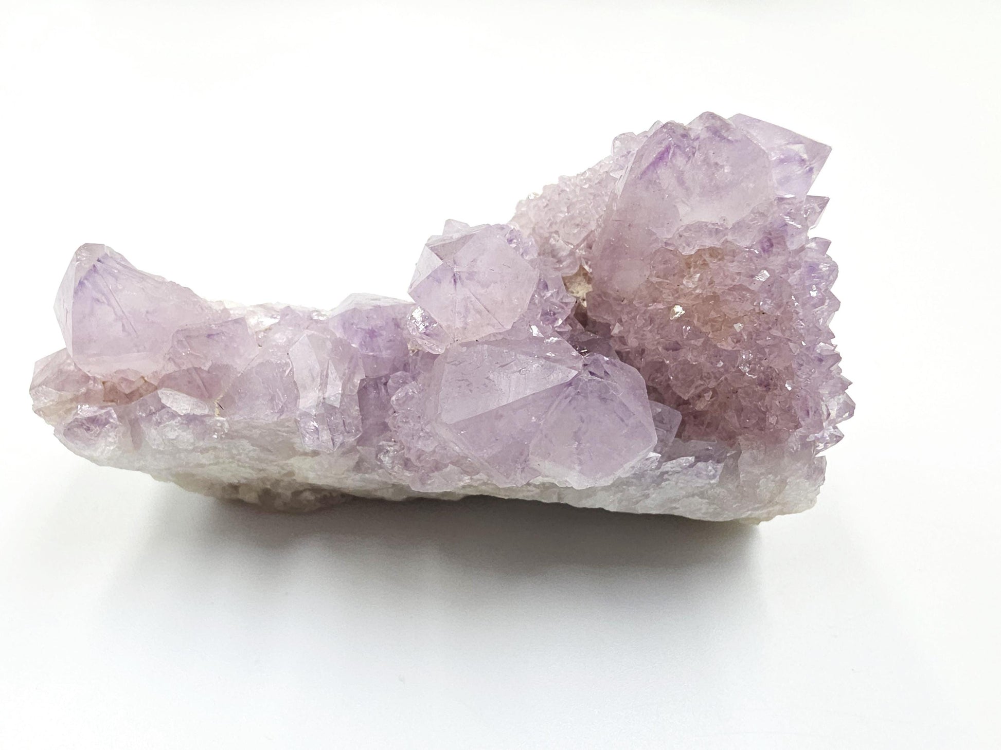 Amethyst Spirit Quartz Cluster - Spiritual Protection, Harmony & High-Vibration Healing Crystal, 255g