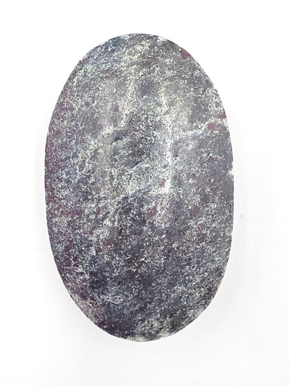 Large Ruby in Fuchsite Palm Stone (UV Reactive) – Heart Healing, Strength & Emotional Balance Crystal, 145g