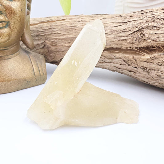 Raw Citrine Cluster – Natural Golden Quartz for Abundance, Joy & Manifestation Energy, 160g