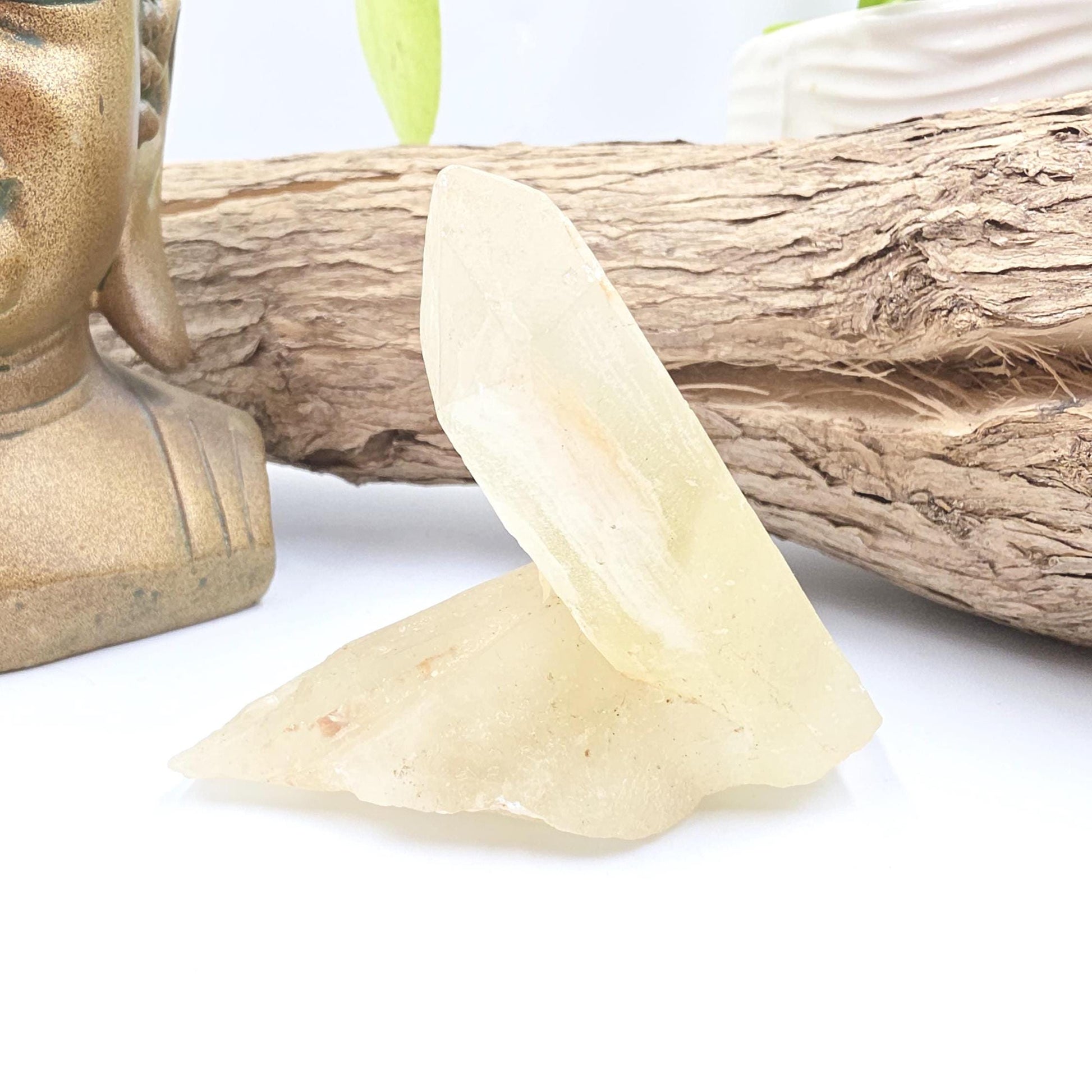 Raw Citrine Cluster – Natural Golden Quartz for Abundance, Joy & Manifestation Energy, 160g