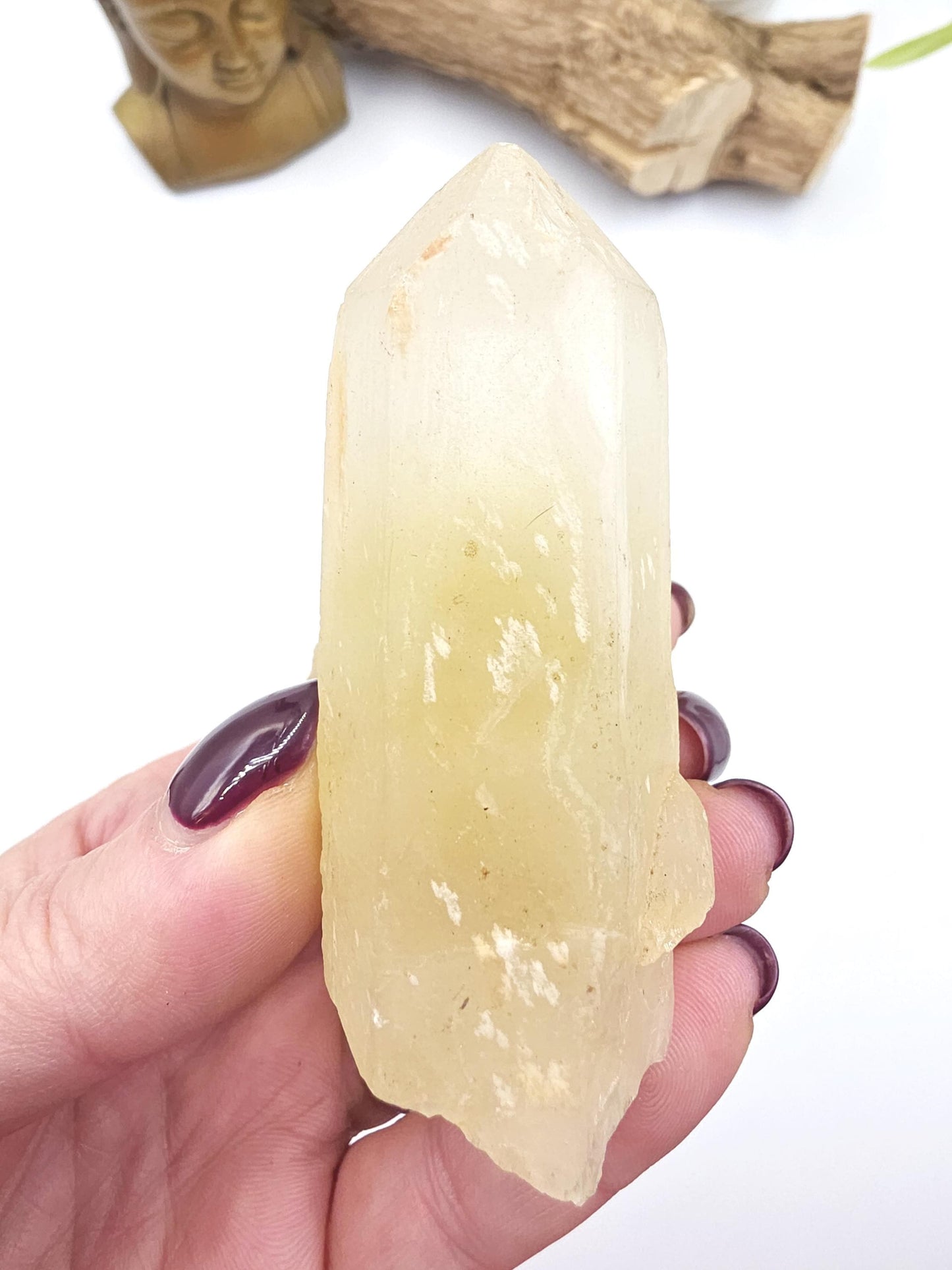 Raw Citrine Cluster – Natural Golden Quartz for Abundance, Joy & Manifestation Energy, 160g
