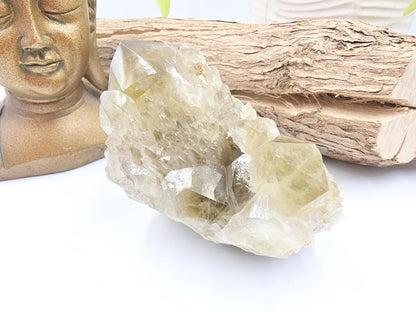 Raw Citrine Pineapple Cluster – Abundance, Joy & High-Vibration Solar Energy Crystal, 545g