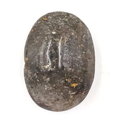 Garden Quartz (Lodolite) Palm Stone – Manifestation, Clarity & Inner Journey Healing Crystal, 50g