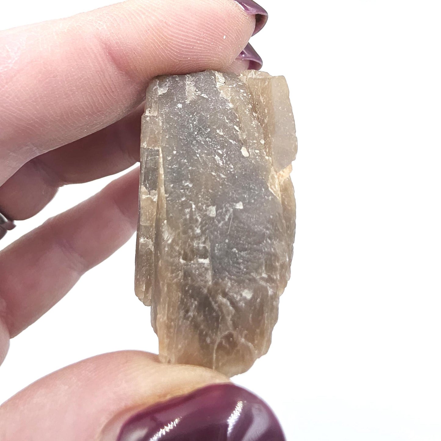 Raw Skeletal Moonstone Specimen – Intuition, Feminine Energy & Lunar Wisdom Crystal, 35g