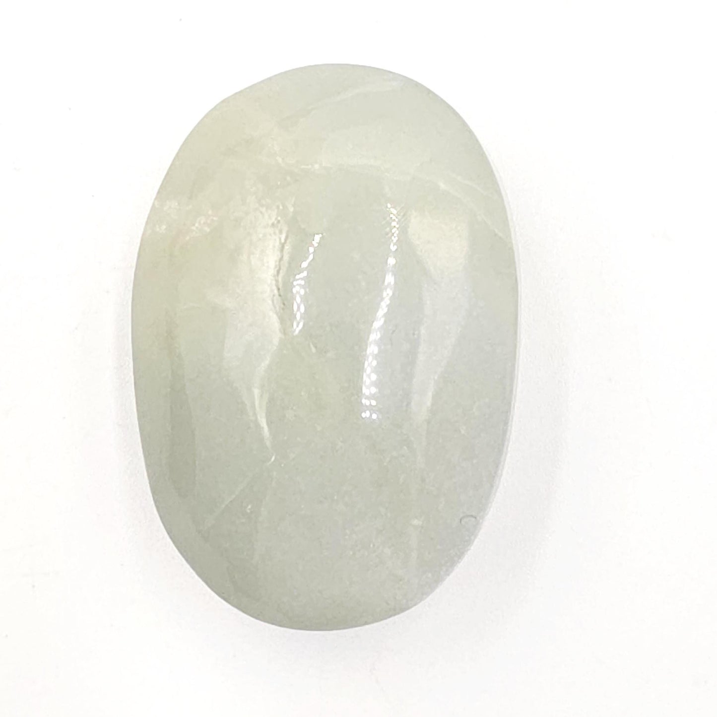 Green Moonstone Palm - Heart Chakra & Emotional Balance Healing Crystal, 50g