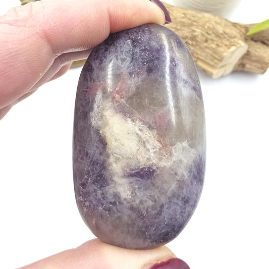 Unicorn Stone Palm Stone (Pegmatite) – Calm, Comfort & Emotional Healing Crystal, 100g