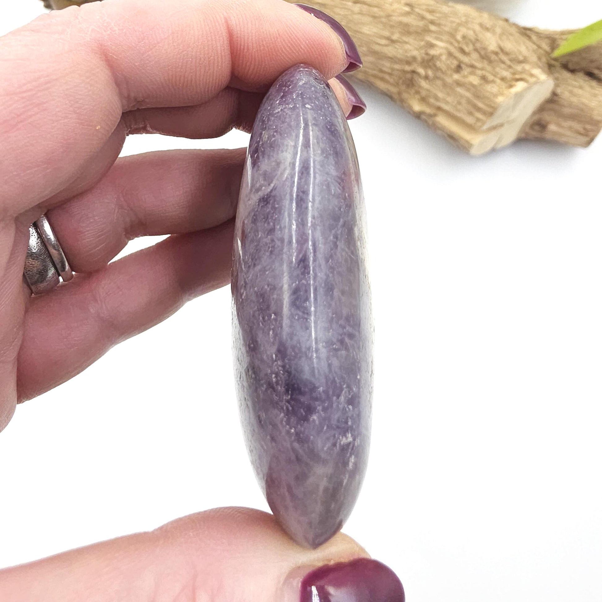Unicorn Stone Palm Stone (Pegmatite) – Calm, Comfort & Emotional Healing Crystal, 100g