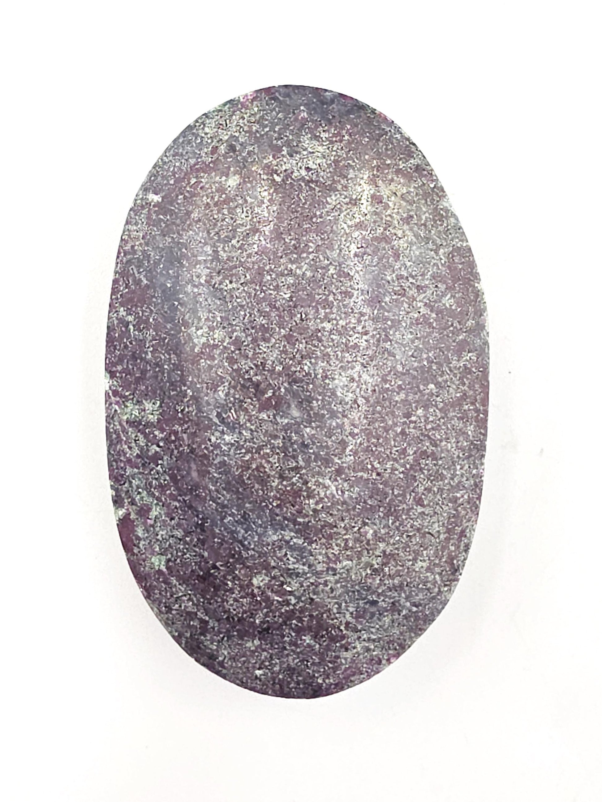 Large Ruby in Fuchsite Palm Stone (UV Reactive) – Heart Healing, Strength & Emotional Balance Crystal, 145g