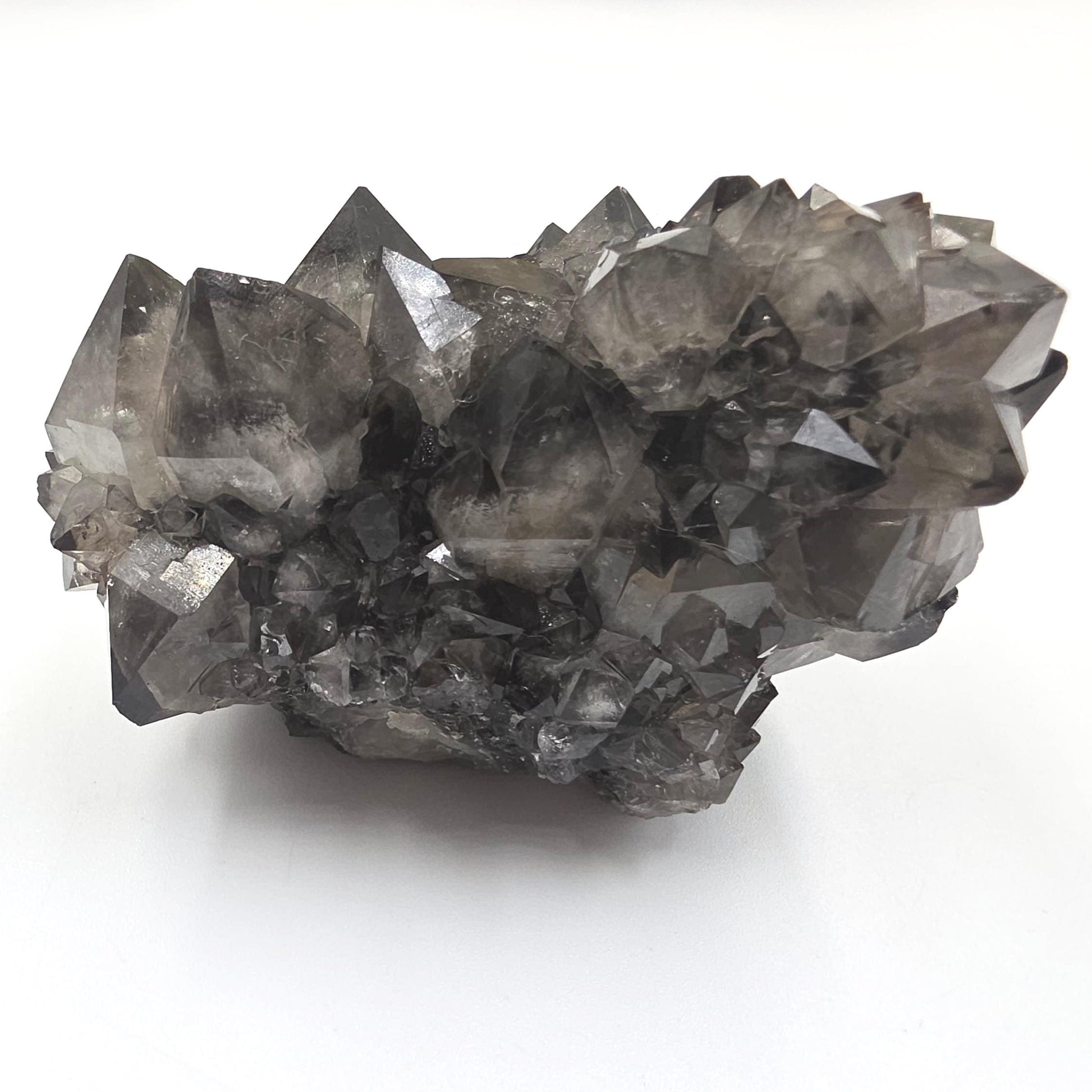 Large Rare Black Spirit Quartz Cluster - Protective & Spiritual Growth Crystal - 235g