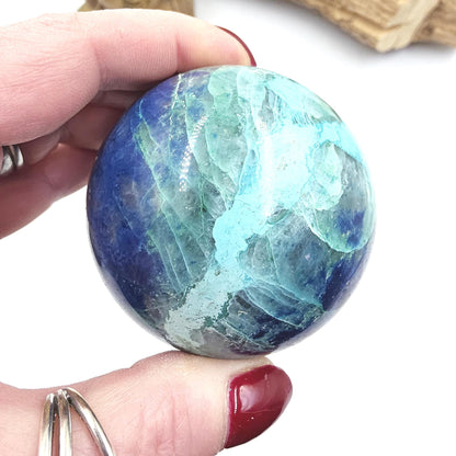 Large Quantum Quattro Sphere – Emotional Healing, Heart Chakra Balance & Spiritual Growth Crystal, 86mm