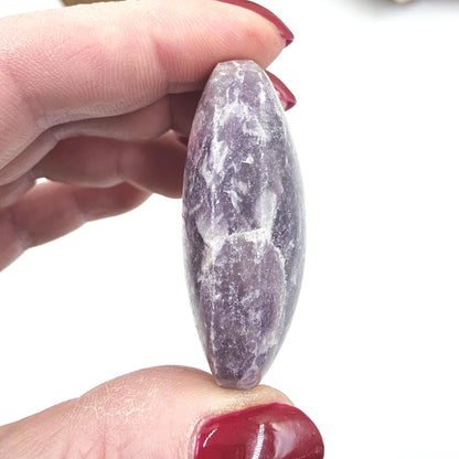 Unicorn Stone (Pegmatite) Palm Stone – Emotional Healing, Intuition & Heart Chakra Crystal, 55g