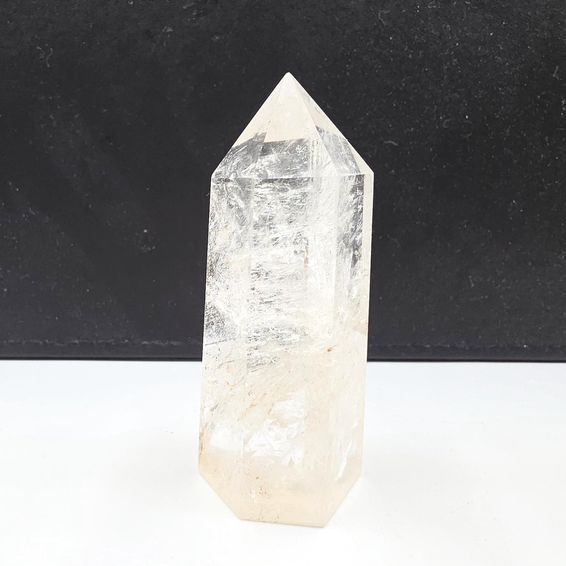 Pink Himalyan Quartz Tower – Heart Chakra, High Vibration & Spiritual Awakening Crystal, 145g