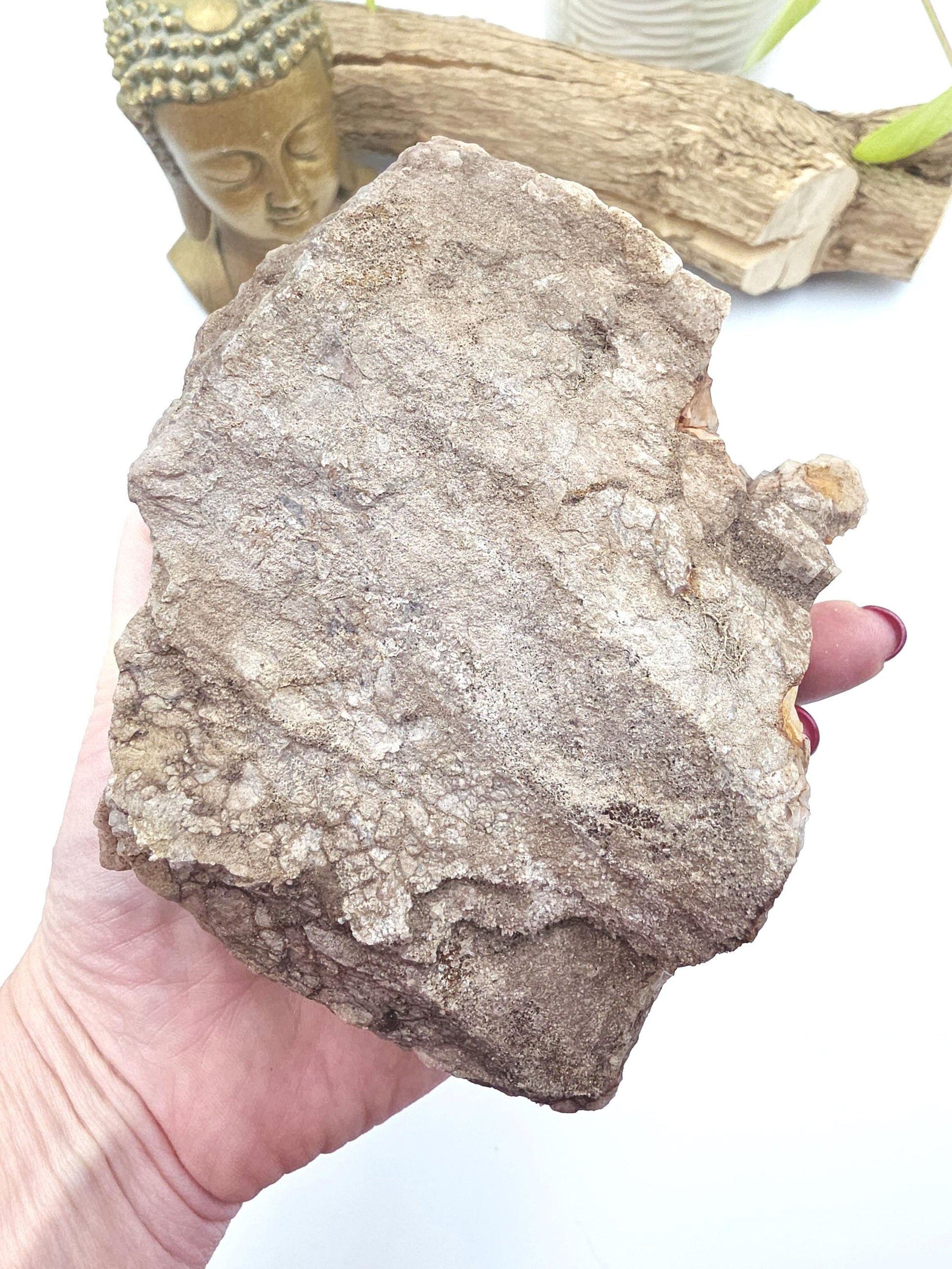 Large Raw Fire Quartz Cluster – Strength, Confidence & Root Chakra Energy Crystal, 1280g