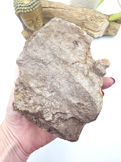 Large Raw Fire Quartz Cluster – Strength, Confidence & Root Chakra Energy Crystal, 1280g