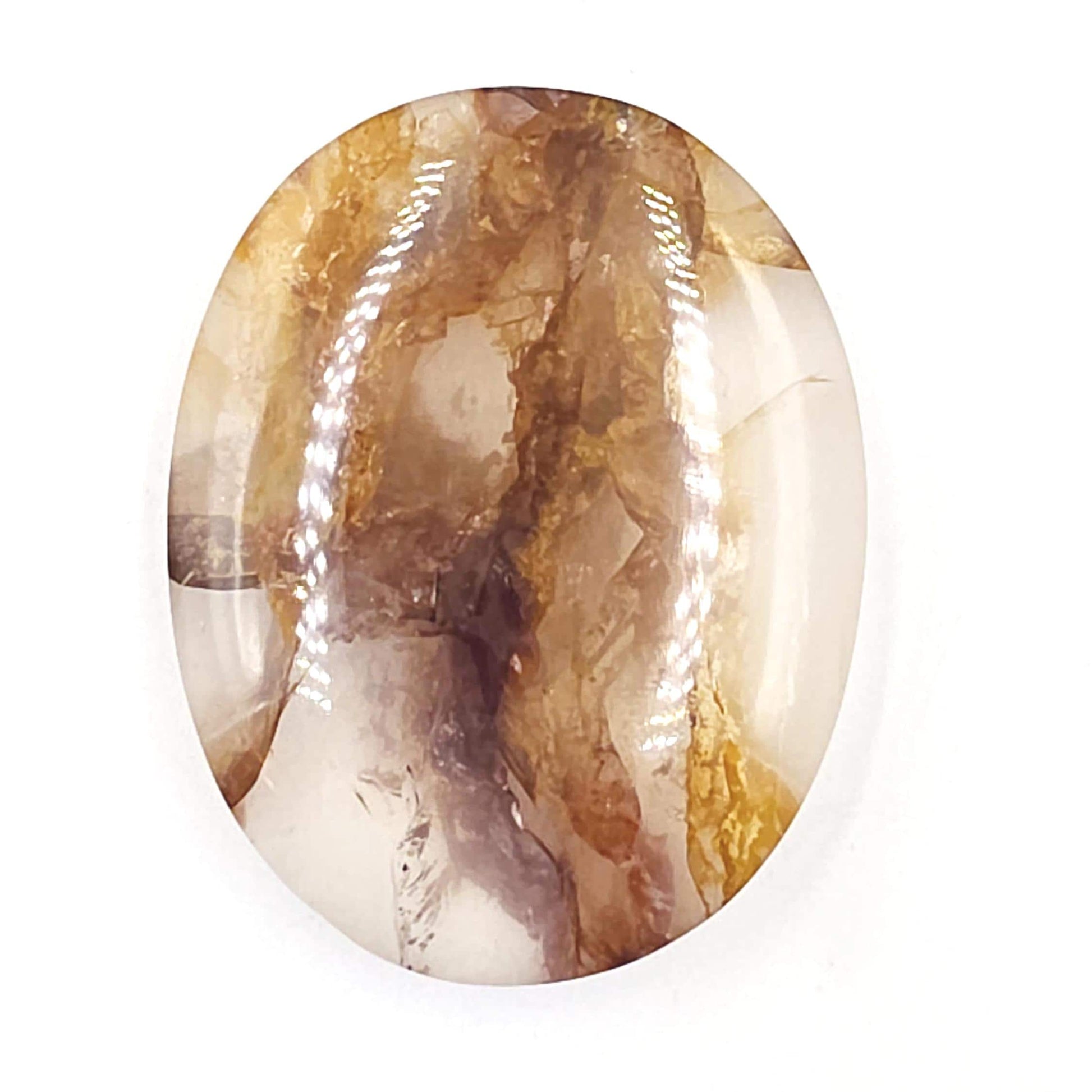 Golden Healer Palm Stone – Deep Healing & Spiritual Balance Crystal, 75g