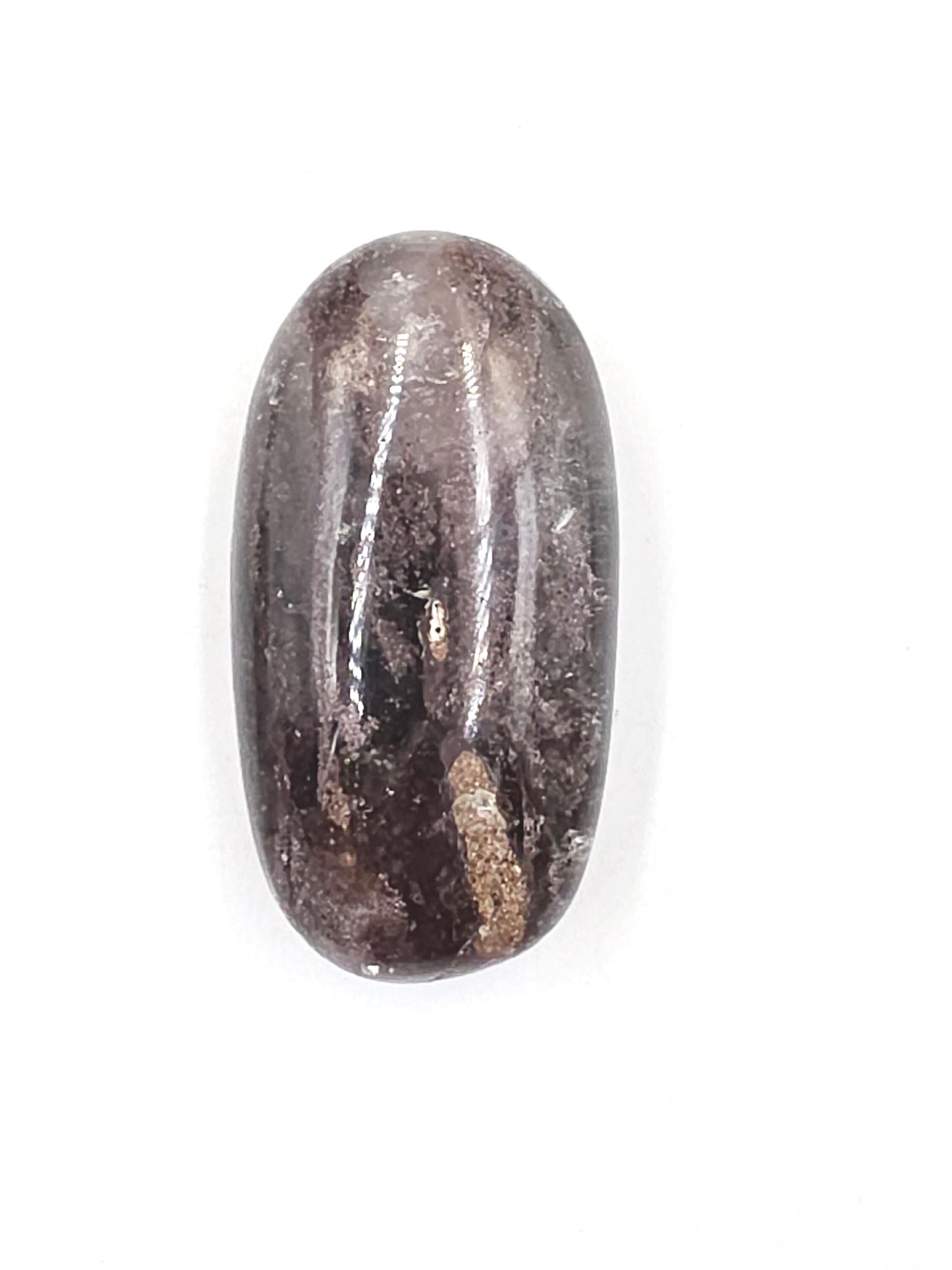 High Grade Thousand Layer Garden Quartz (Lodolite) Palm Stone – Spiritual Growth & Energy Amplification Crystal, 70g
