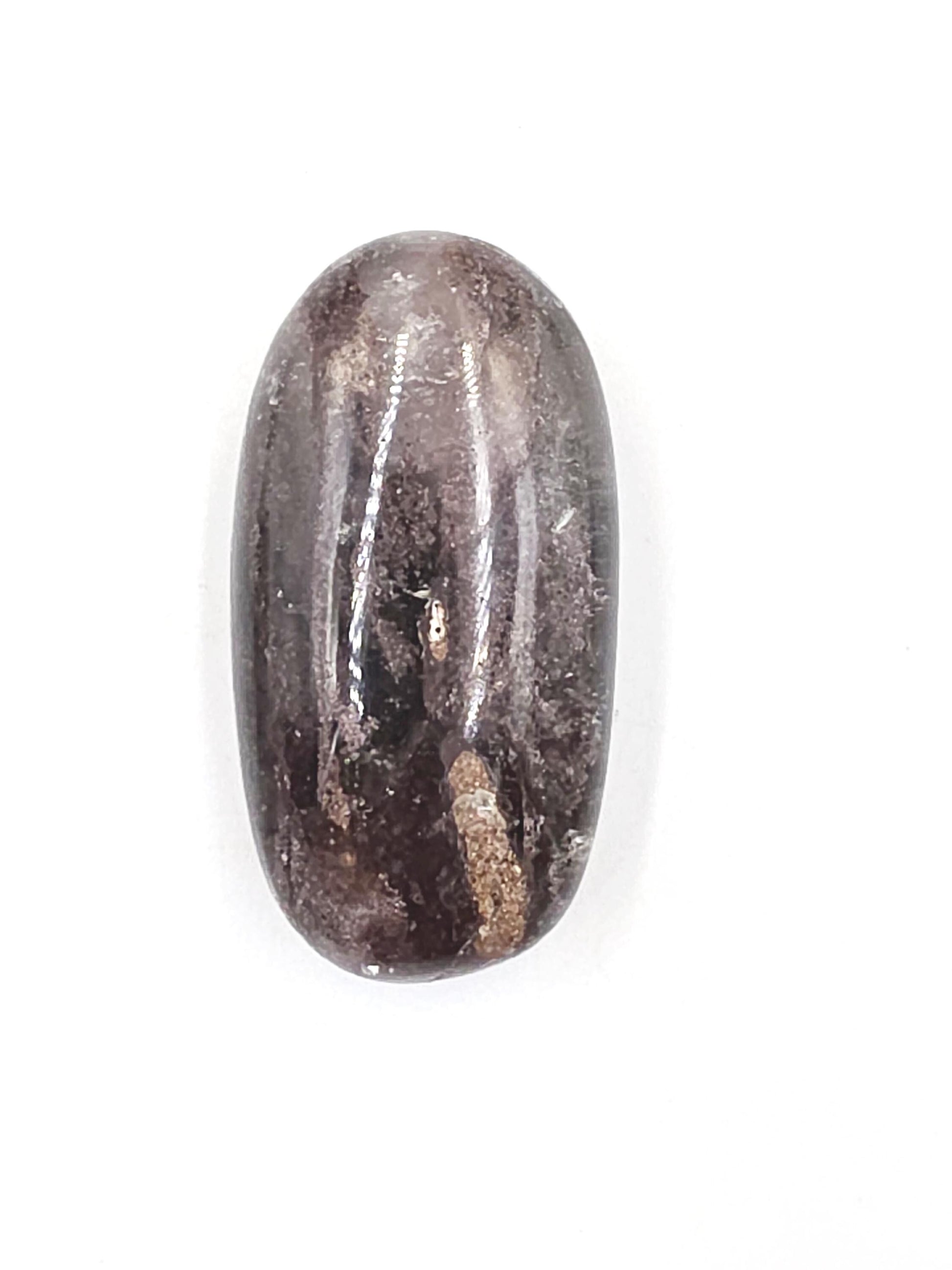 High Grade Thousand Layer Garden Quartz (Lodolite) Palm Stone – Spiritual Growth & Energy Amplification Crystal, 70g