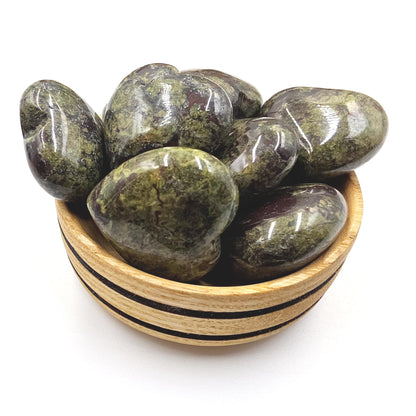 Dragon’s Blood Crystal Hearts – Strength, Courage & Heart Chakra Crystal, 30mm