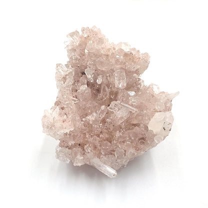 Rare Sparkly Pink Lemurian Quartz Cluster – Spiritual Awakening, Healing & Energy Amplification Crystal, 275g