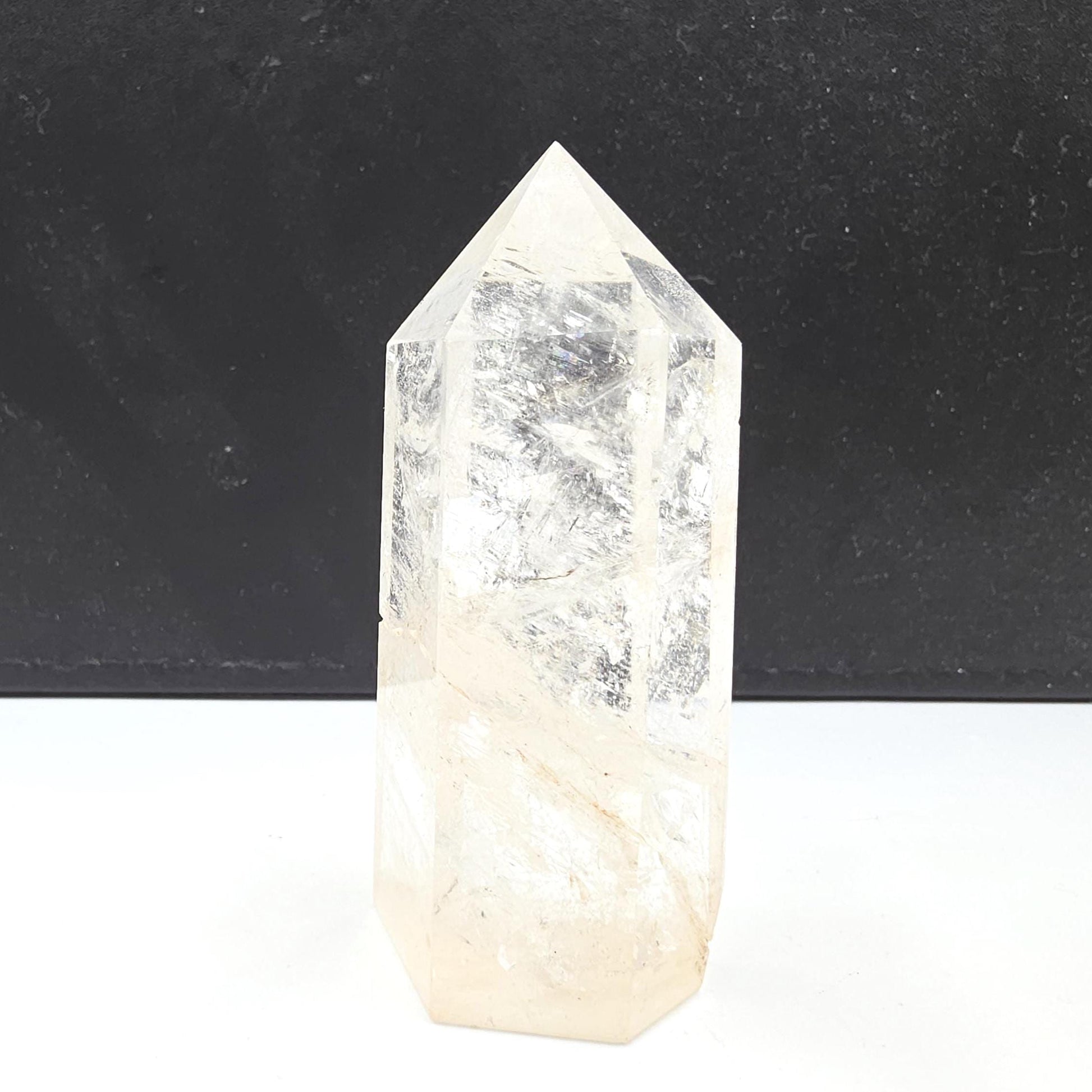 Pink Himalyan Quartz Tower – Heart Chakra, High Vibration & Spiritual Awakening Crystal, 145g