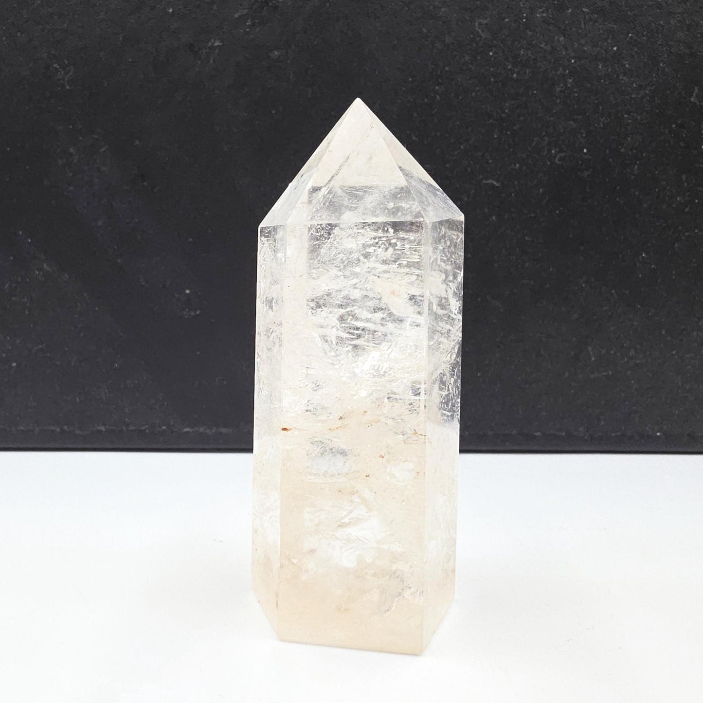 Pink Himalyan Quartz Tower – Heart Chakra, High Vibration & Spiritual Awakening Crystal, 145g