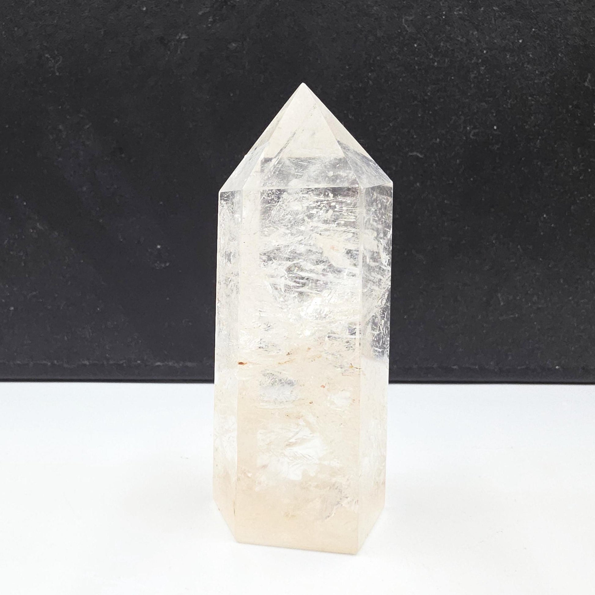 Pink Himalyan Quartz Tower – Heart Chakra, High Vibration & Spiritual Awakening Crystal, 145g