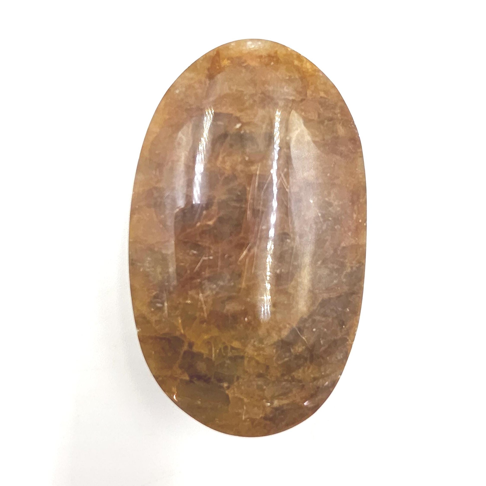 Golden Healer Palm Stone – Deep Healing & Spiritual Balance Crystal, 95g