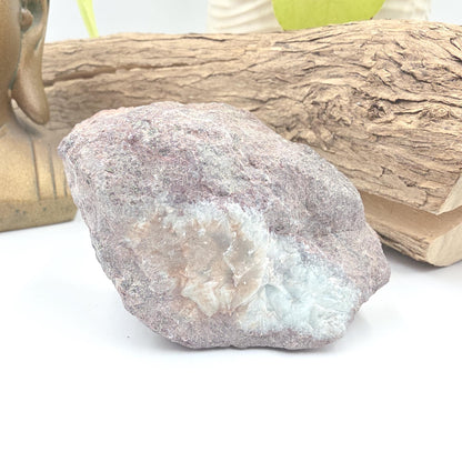 Raw Larimar Specimen – Calm, Communication & Soothing Ocean Energy Crystal, 235g