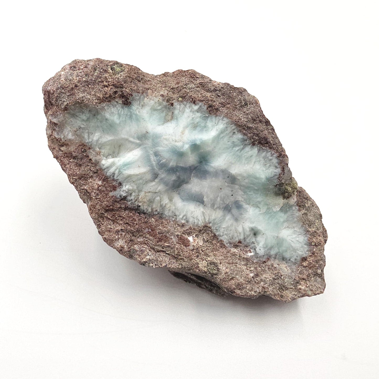 Raw Larimar Specimen – Calm, Communication & Soothing Ocean Energy Crystal, 235g